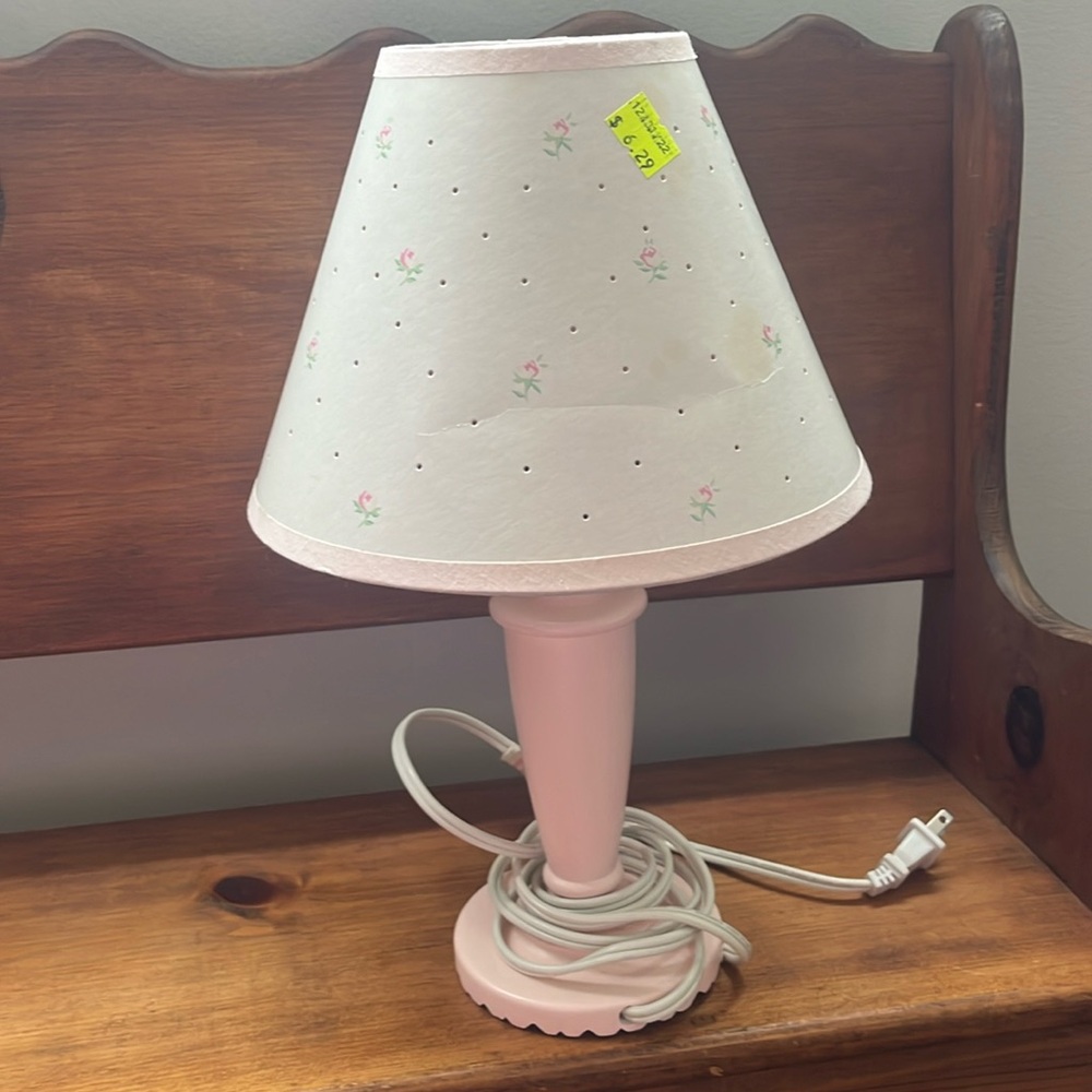 Small table lamp